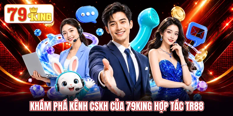 Khám phá kênh CSKH của 79KING hợp tác TR88